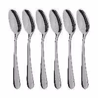 قاشق چای خوری پاشا مدل جنوا بسته 6 عددی
