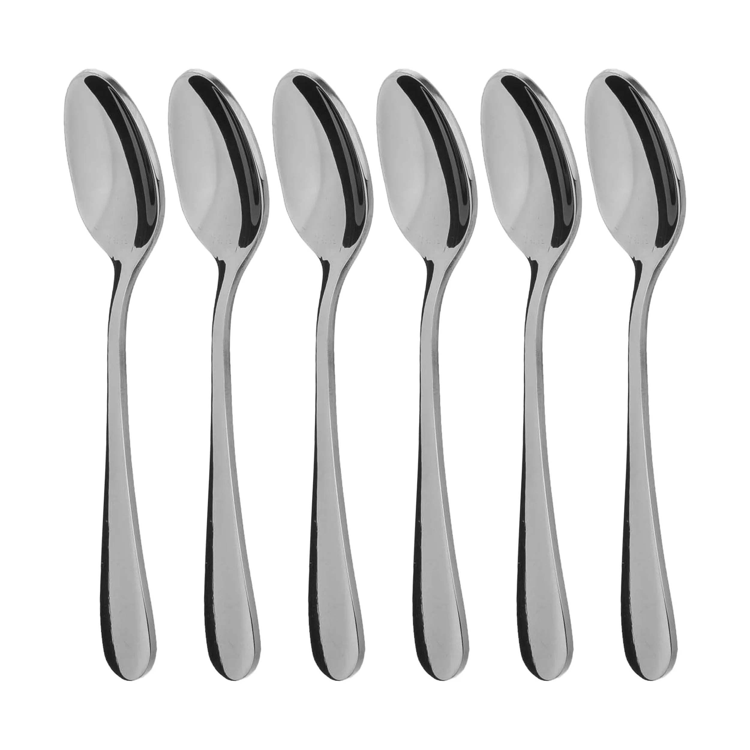 قاشق چای خوری پاشا مدل جنوا بسته 6 عددی