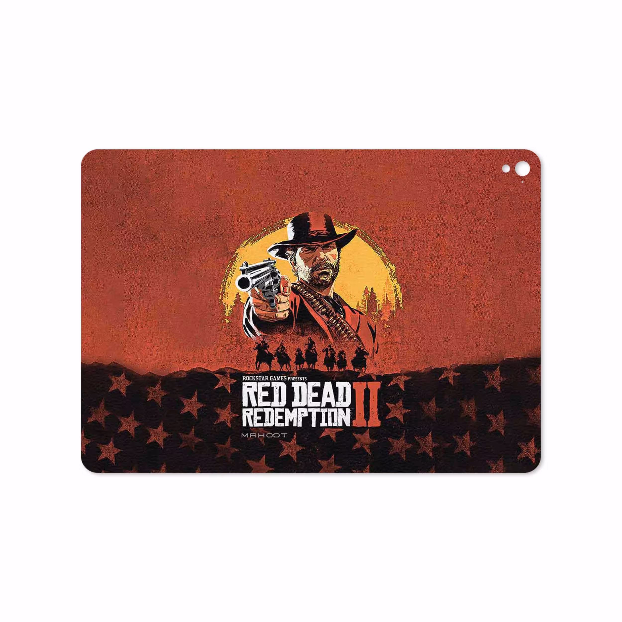 برچسب پوششی ماهوت مدل Red-Dead-Redemption-Game مناسب برای تبلت اپل iPad Pro 9.7 2016 A1675