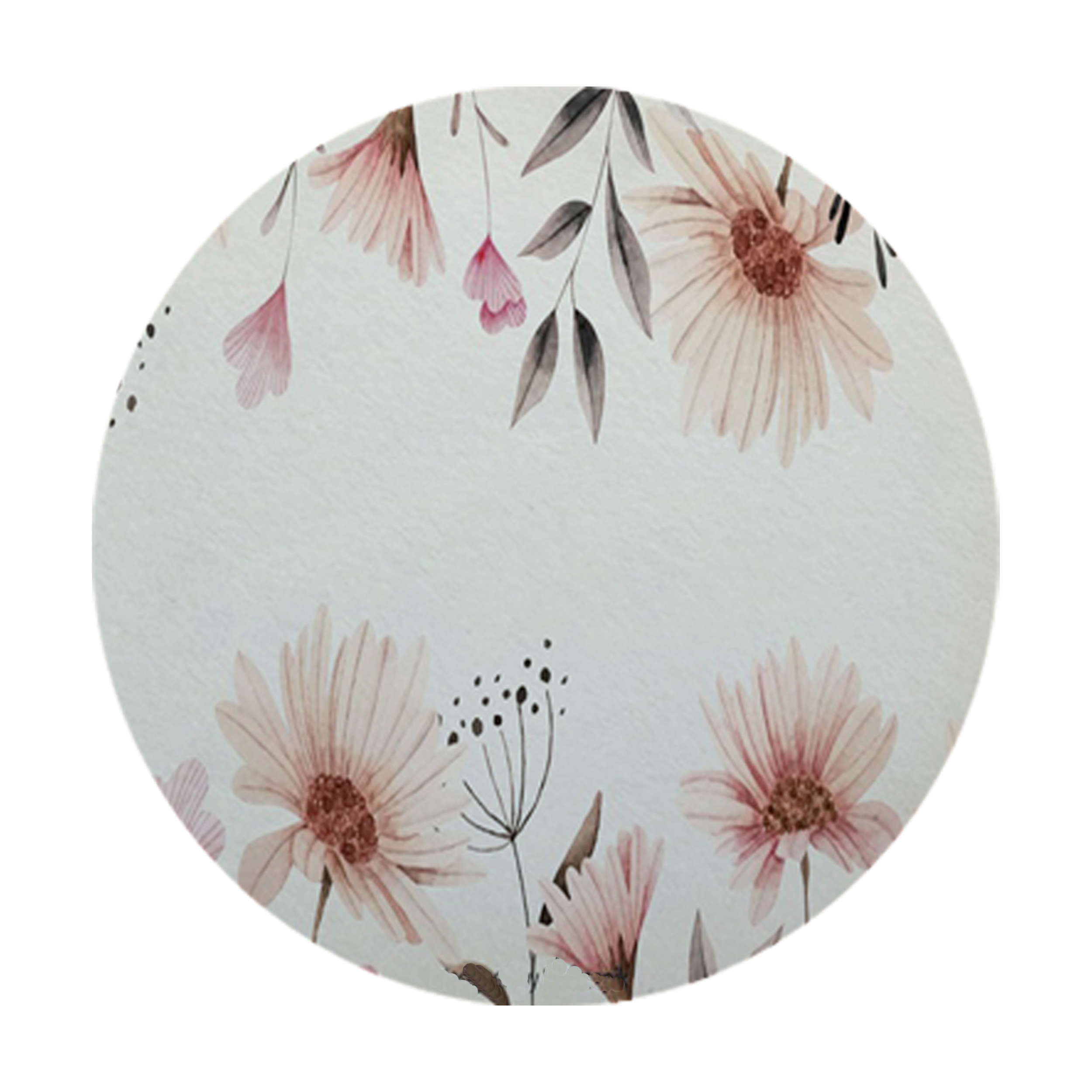 زیرقابلمه ای طرح گل کد 8067 