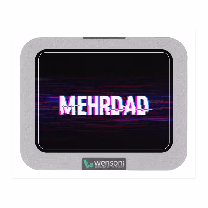 برچسب تاچ پد دسته بازی پلی استیشن 4 ونسونی طرح MEHRDAD