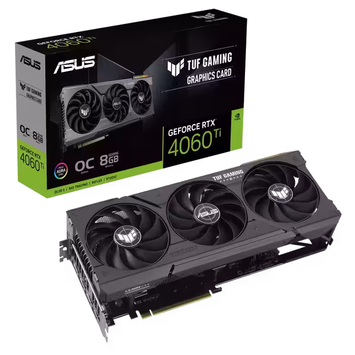 کارت گرافیک مدل RTX-4060Ti O8GB Tuf Gaming ASUS ایسوس