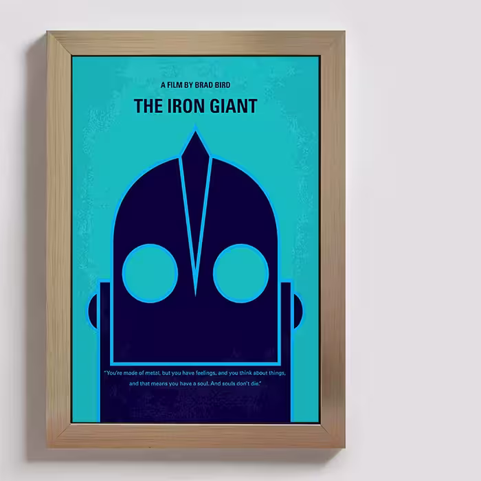 تابلو مدل فیلم غول آهنی کد iron giant BE023