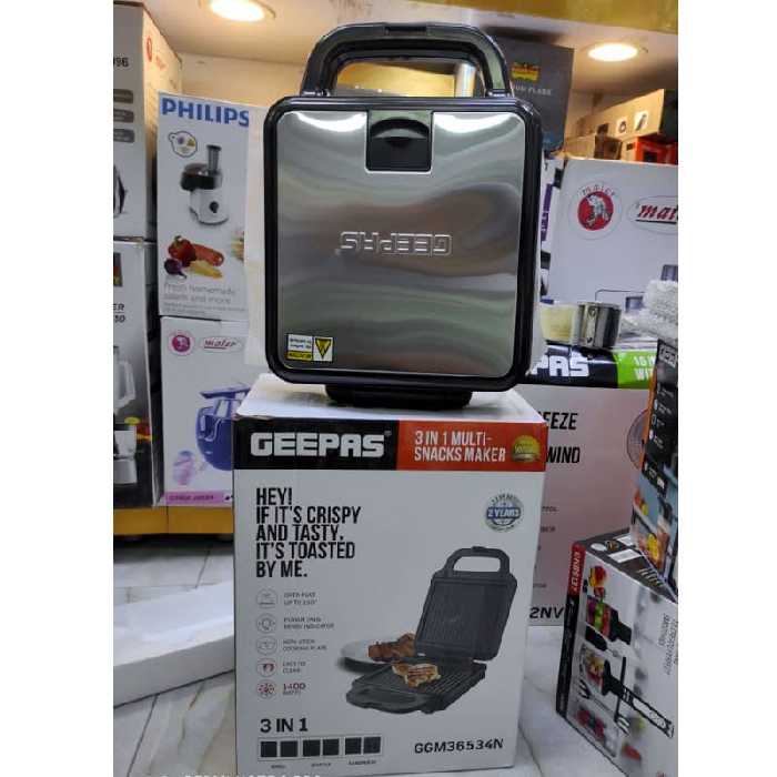 ساندویچ ساز 3 کاره جیپاس مدل GGM36534N(کد3وv) 