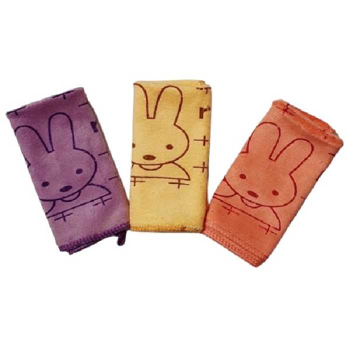 دستمال نظافت مدل خرگوشی مجموعه 3 عددی