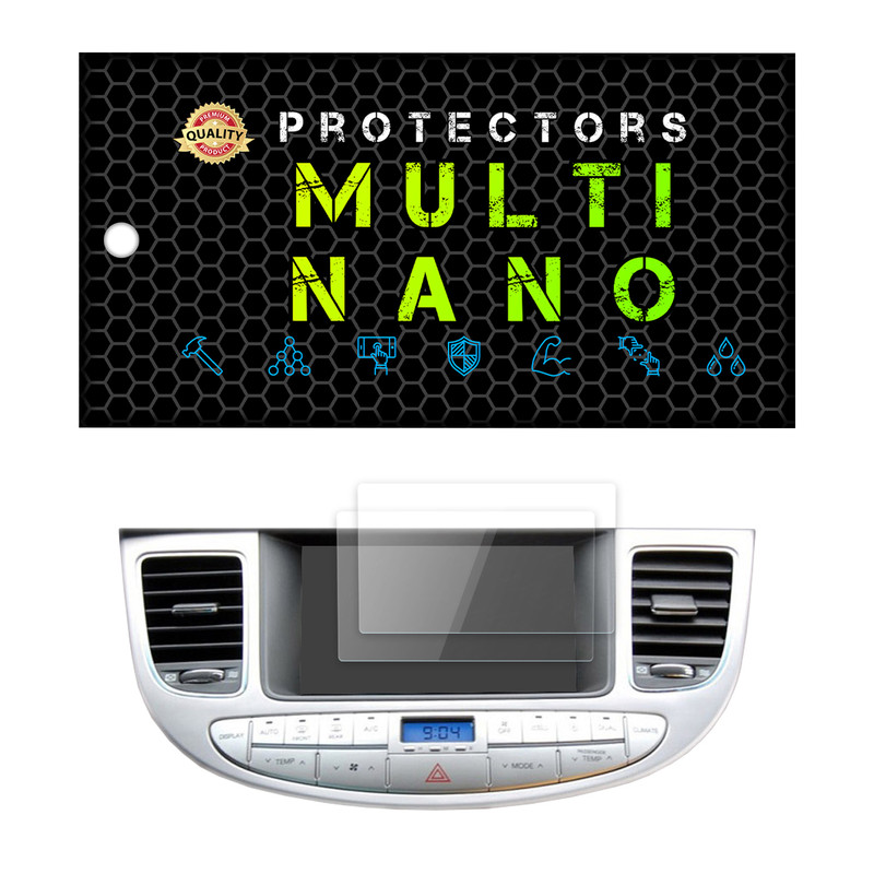 محافظ صفحه نمایش خودرو مولتی نانو مدل X-S2N مناسب برای هیوندا Genesis 2011 - 2013 بسته دو عددی | کالا برتری
