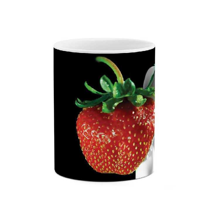 ماگ طرح توت فرنگی مدل mgs05500