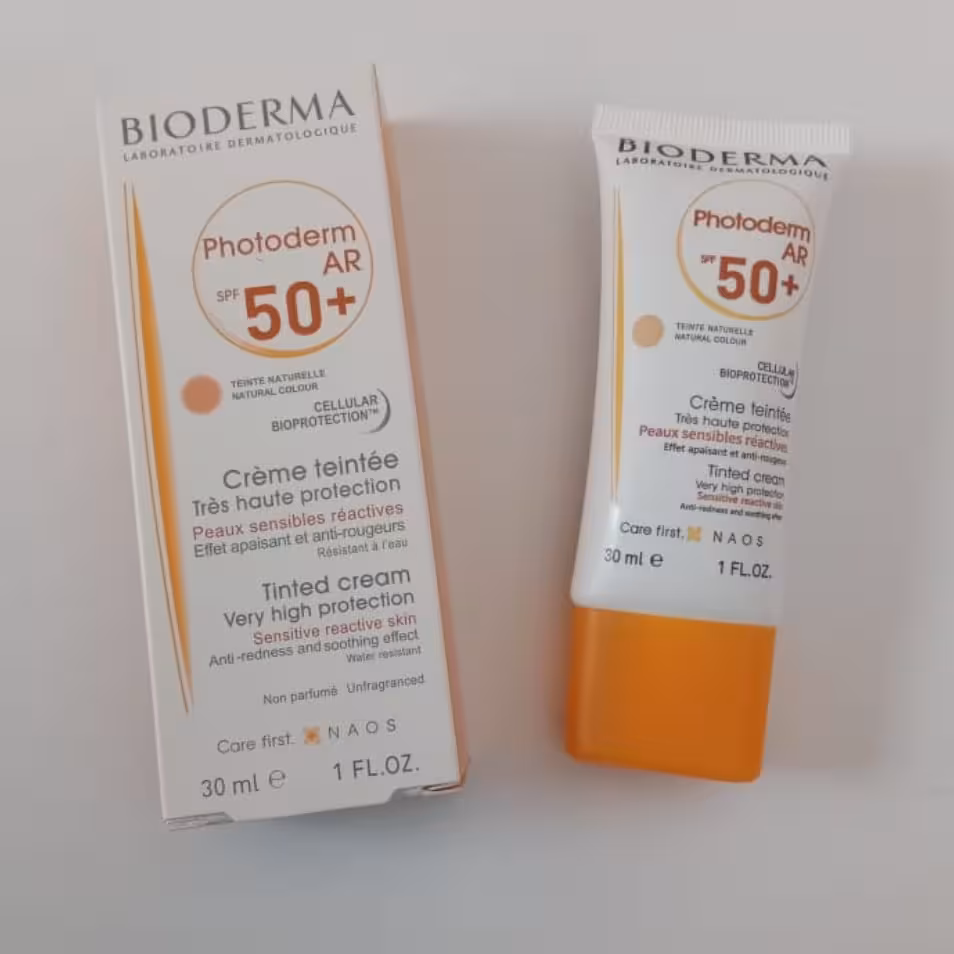 ضد آفتاب بیودرما رنگی مدل Photoderm AR SPF 50 حجم 30میلی لیتر
