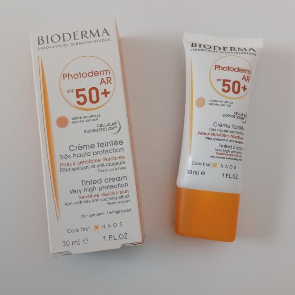 ضد آفتاب بیودرما رنگی مدل Photoderm AR SPF 50 حجم 30میلی لیتر