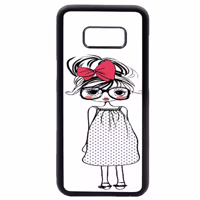 کاور طرح دخترانه کد 8130 مناسب برای گوشی موبایل سامسونگ galaxy s8 plus