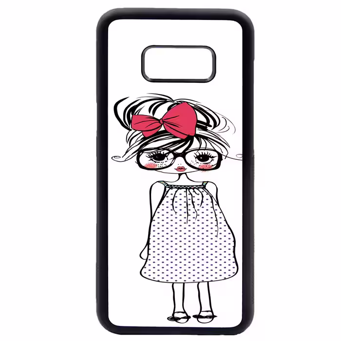 کاور طرح دخترانه کد 8130 مناسب برای گوشی موبایل سامسونگ galaxy s8 plus