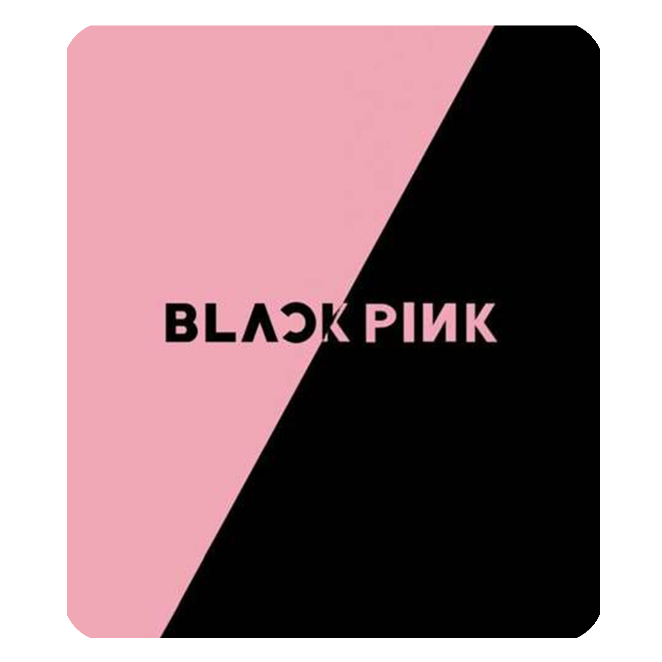 ماوس پد طرح گروه موسیقی بلک پینک کد P6