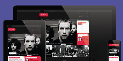 دانلود قالب JA Mixmaz برای جوملا