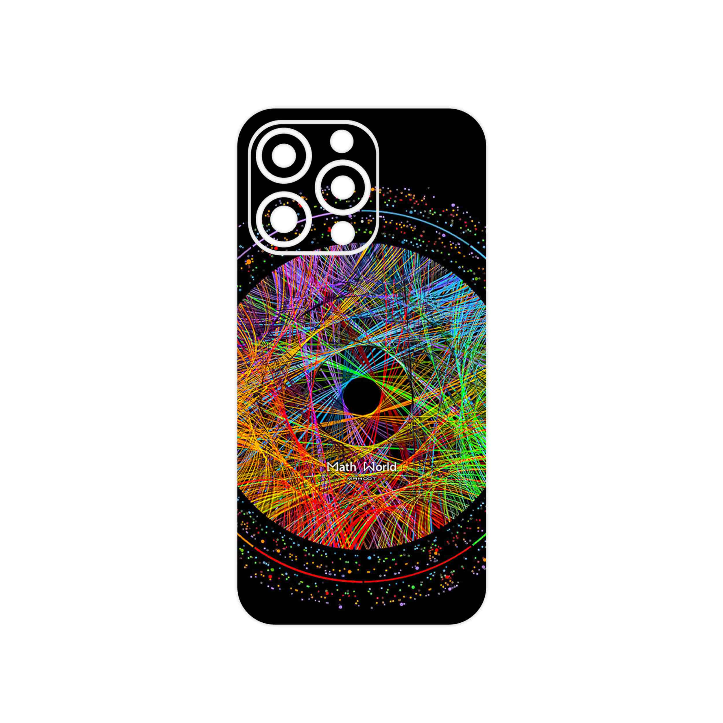 برچسب پوششی ماهوت مدل Mathematical Geometric Shape 2 مناسب برای گوشی موبایل اپل iphone 13 Pro