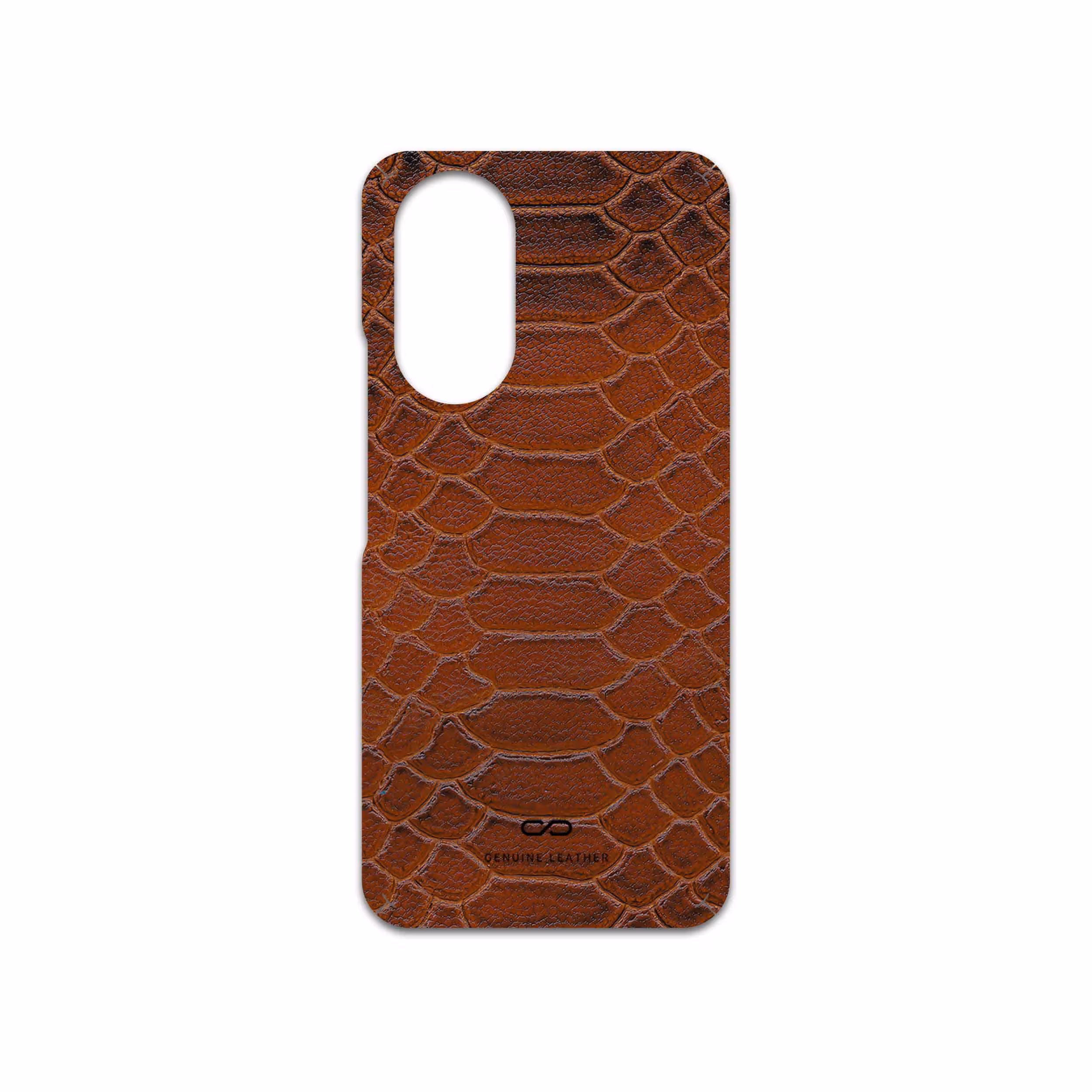 برچسب پوششی ماهوت مدل Brown-Snake-Leather مناسب برای گوشی موبایل آنر X7