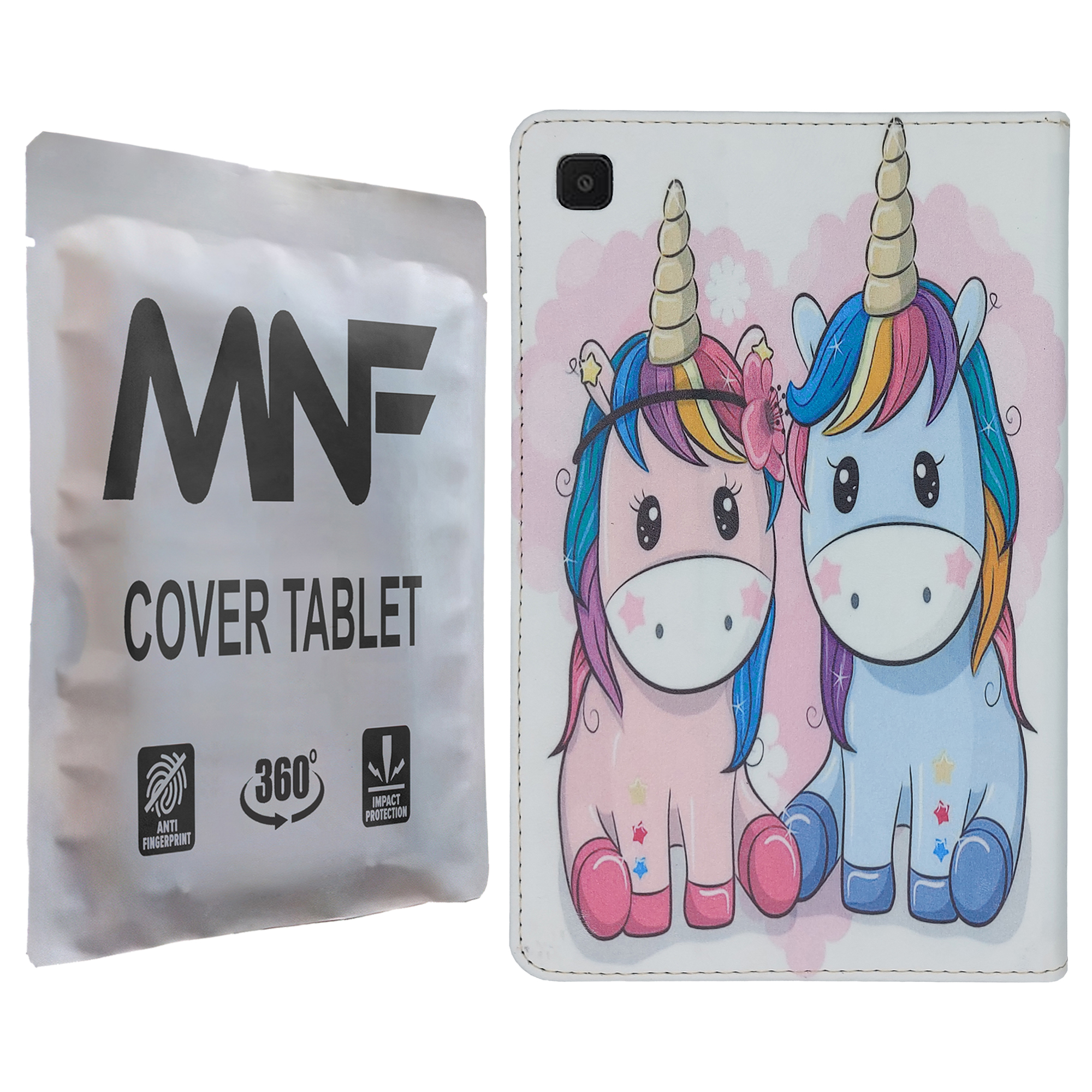 کیف کلاسوری ام ان اف طرح یونی کورن کد M-082 مناسب برای تبلت سامسونگ Galaxy Tab A7 10.4 2020 / T505
