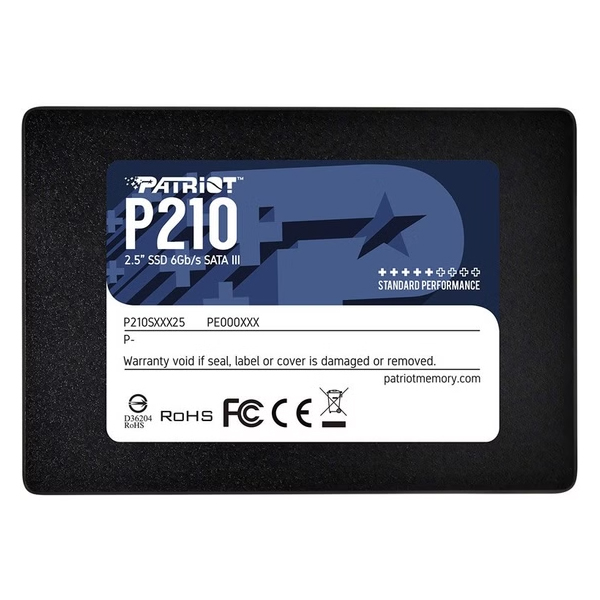 اس اس دی پاتریوت مدل P210 SATA 2.5 Inch ظرفیت 128 گیگابایت