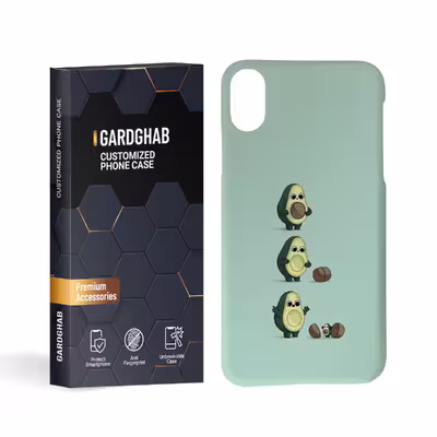 کاور گارد قاب مدل فانتزی مناسب برای گوشی موبایل اپل iphone x xs