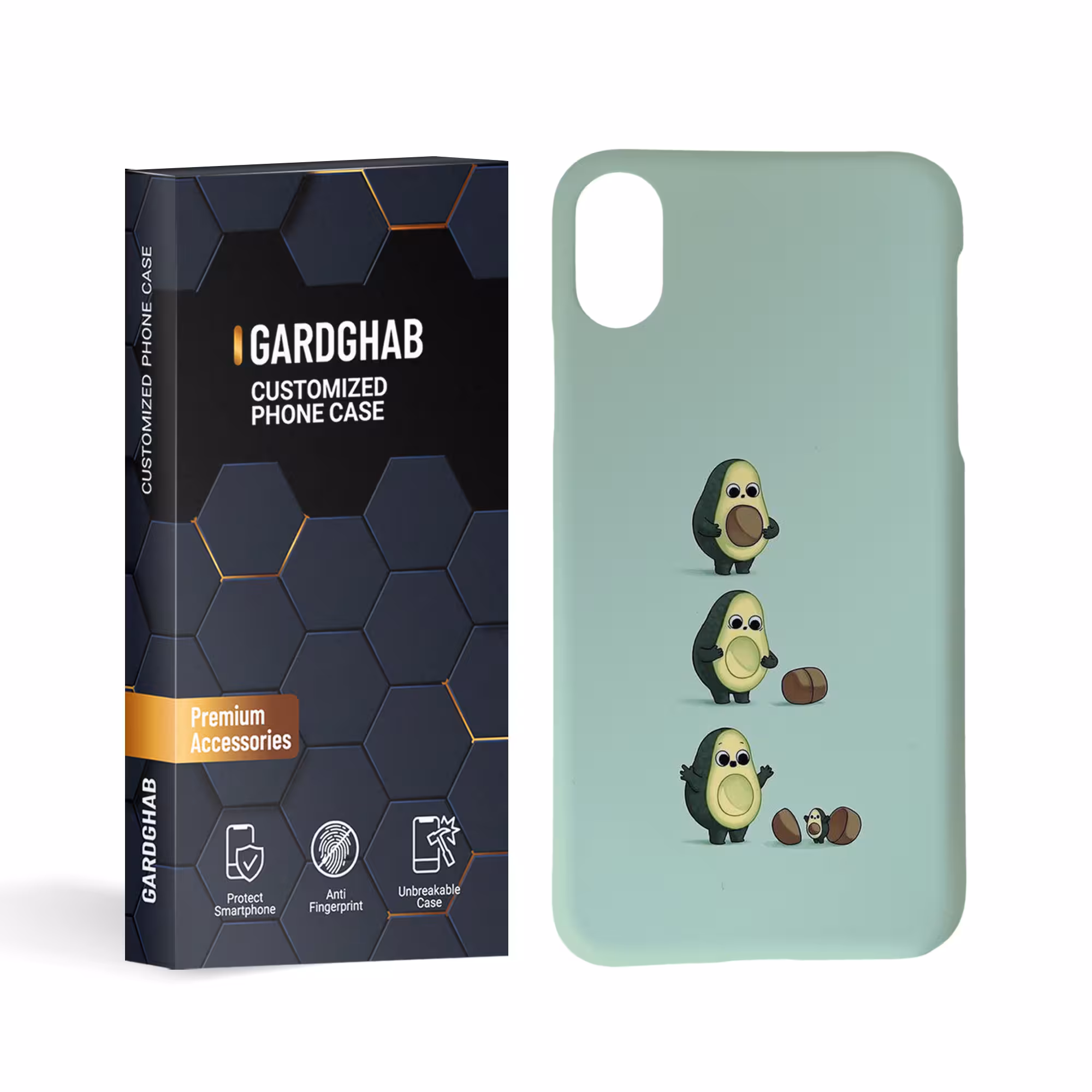 کاور گارد قاب مدل فانتزی مناسب برای گوشی موبایل اپل iphone x xs