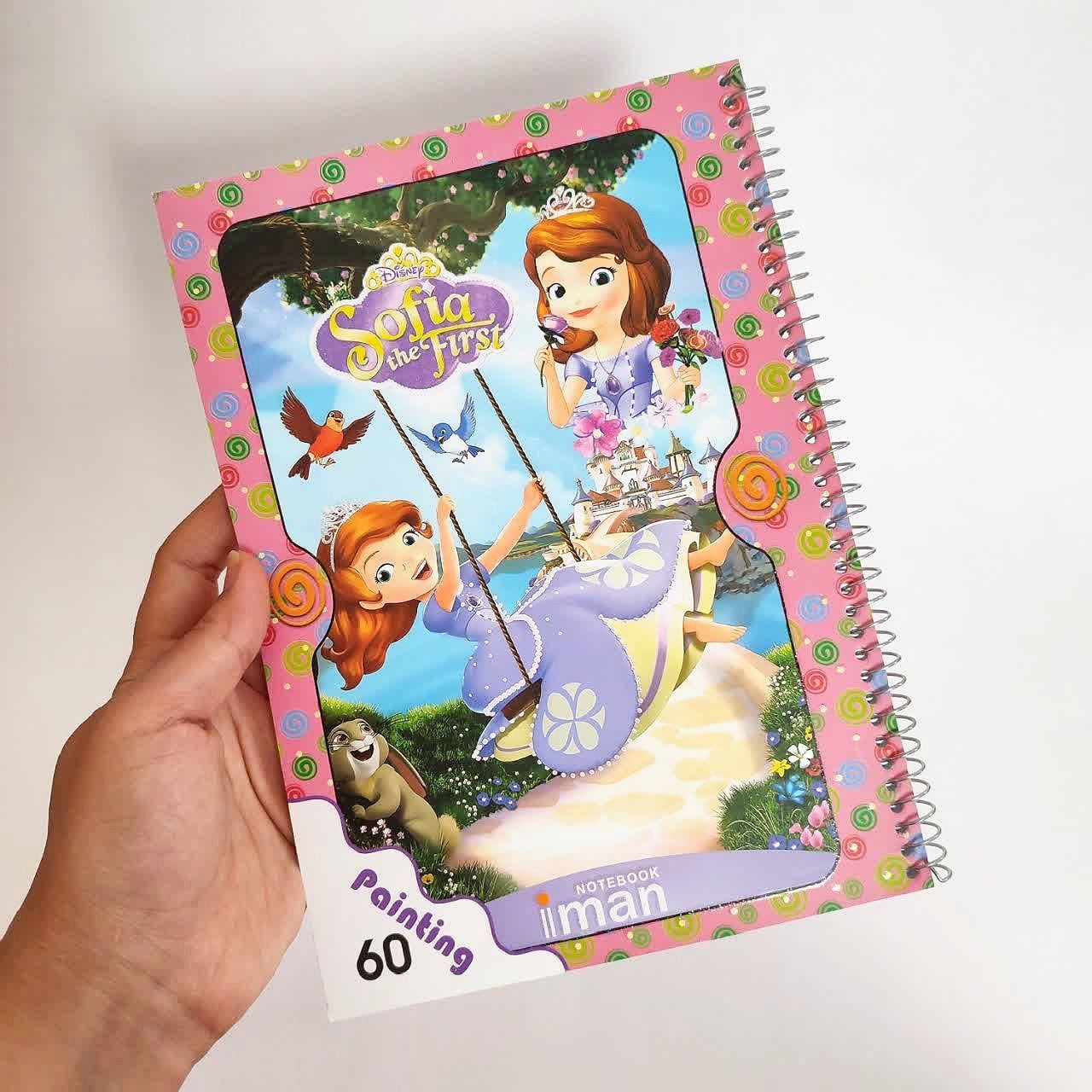 دفتر نقاشی سیمی فانتزی ایمان   (60 برگ باکیفیت)