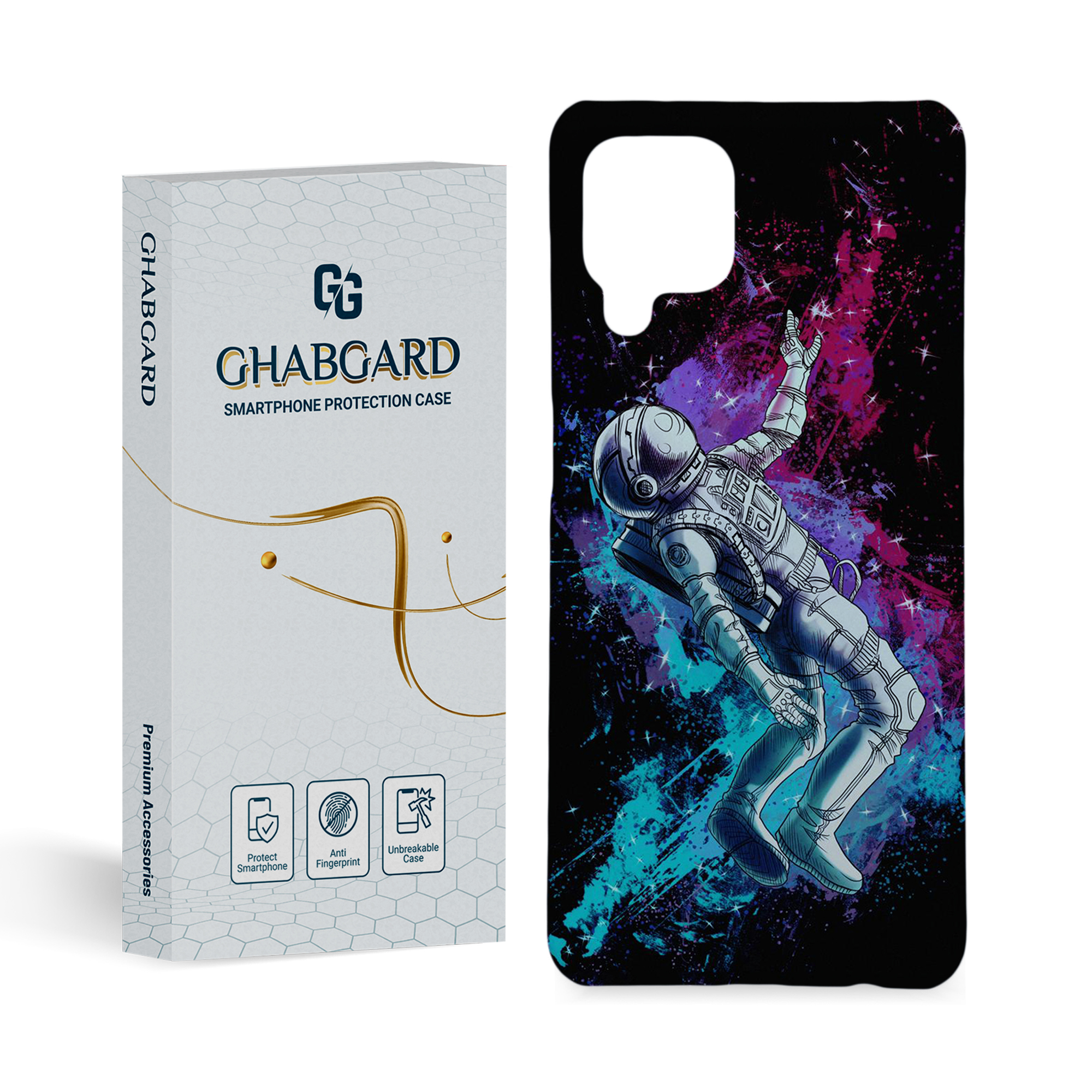 کاور قاب گارد مدل پسرانه مناسب برای گوشی موبایل سامسونگ Galaxy F22/M32 4g/M22 4g