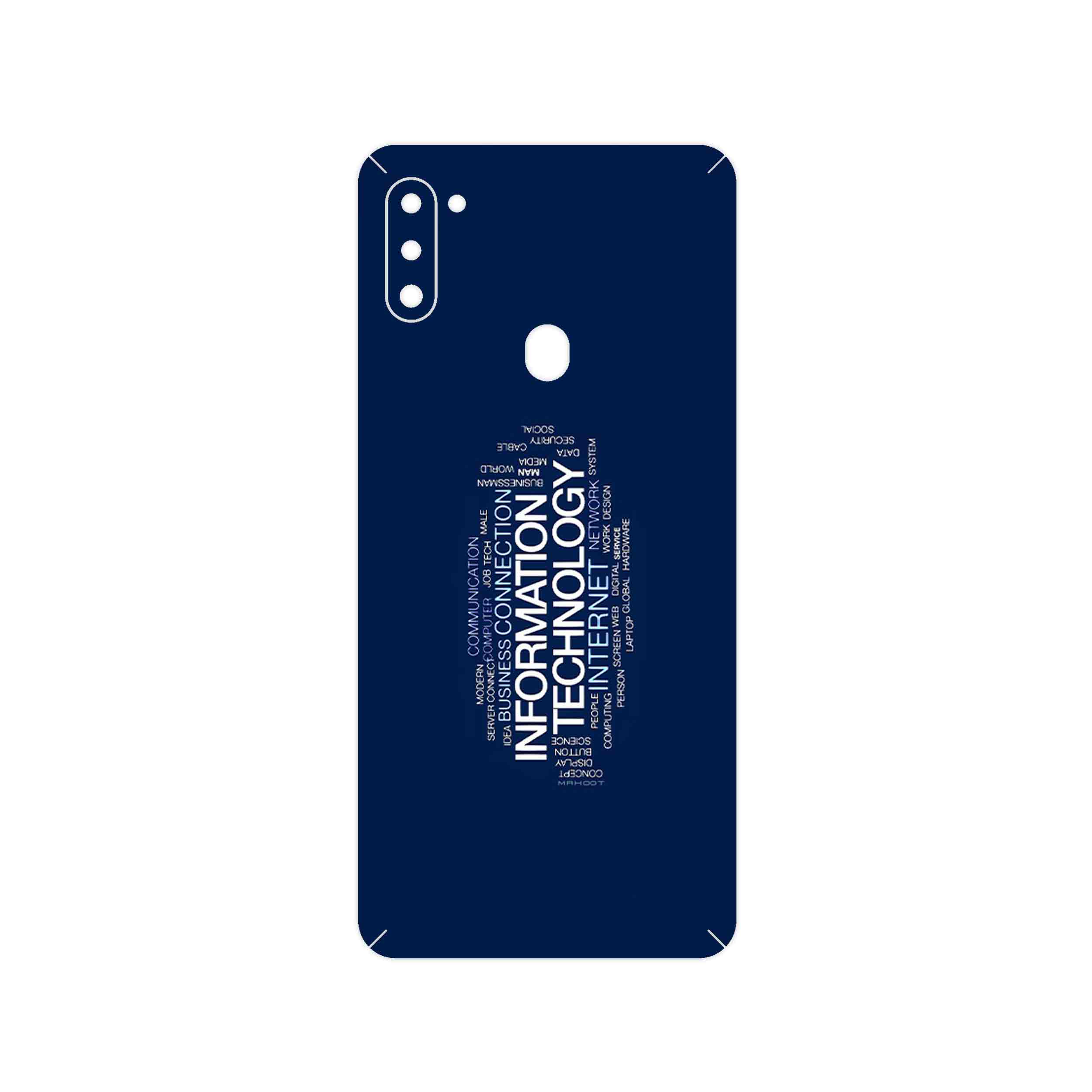 برچسب پوششی ماهوت مدل IT Science مناسب برای گوشی موبایل سامسونگ Galaxy M11