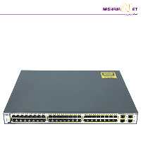 سوئیچ شبکه سیسکو Cisco WS-3750G-48TS-S | شبکه ارغوان 021-41902
