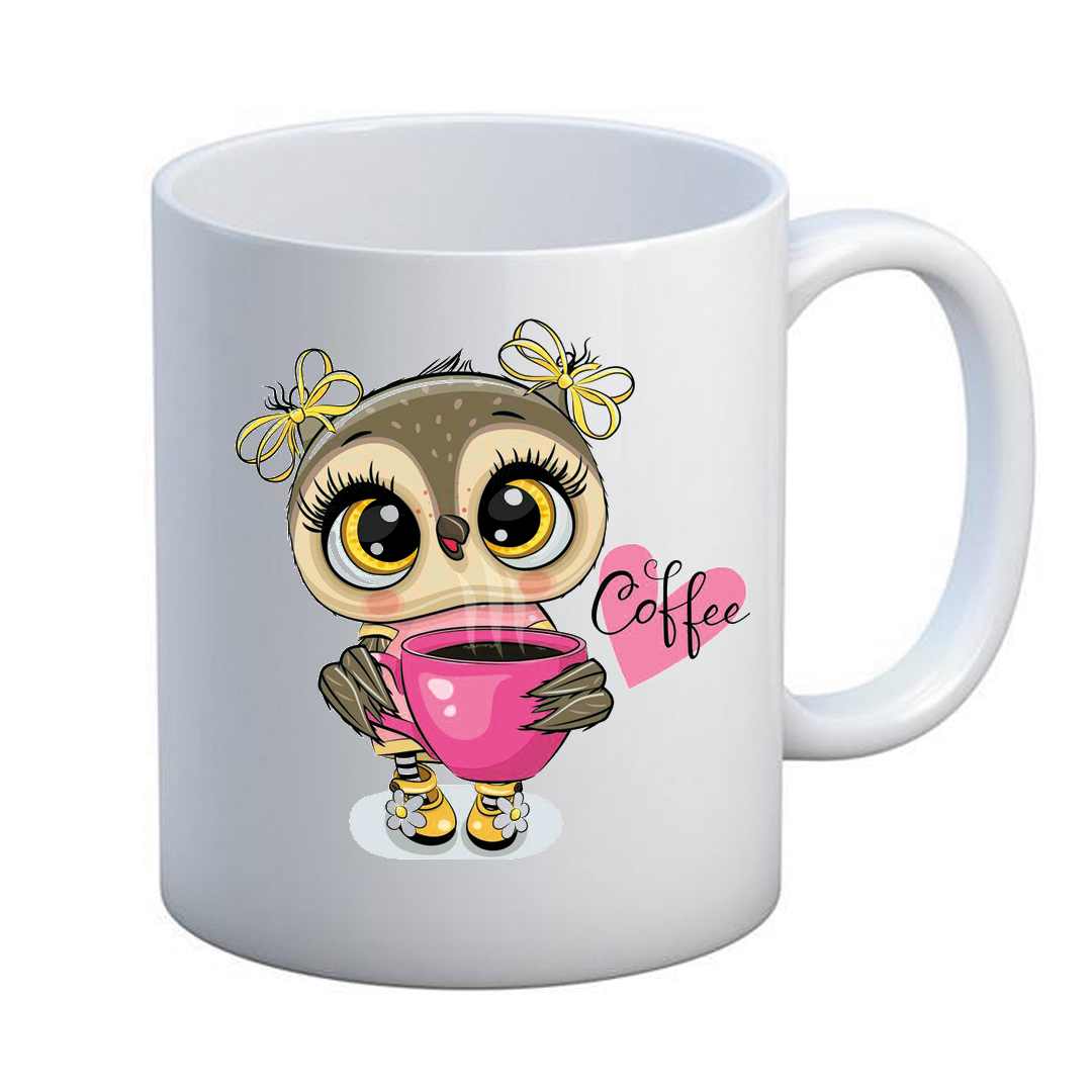 ماگ طرح جغد کد 01