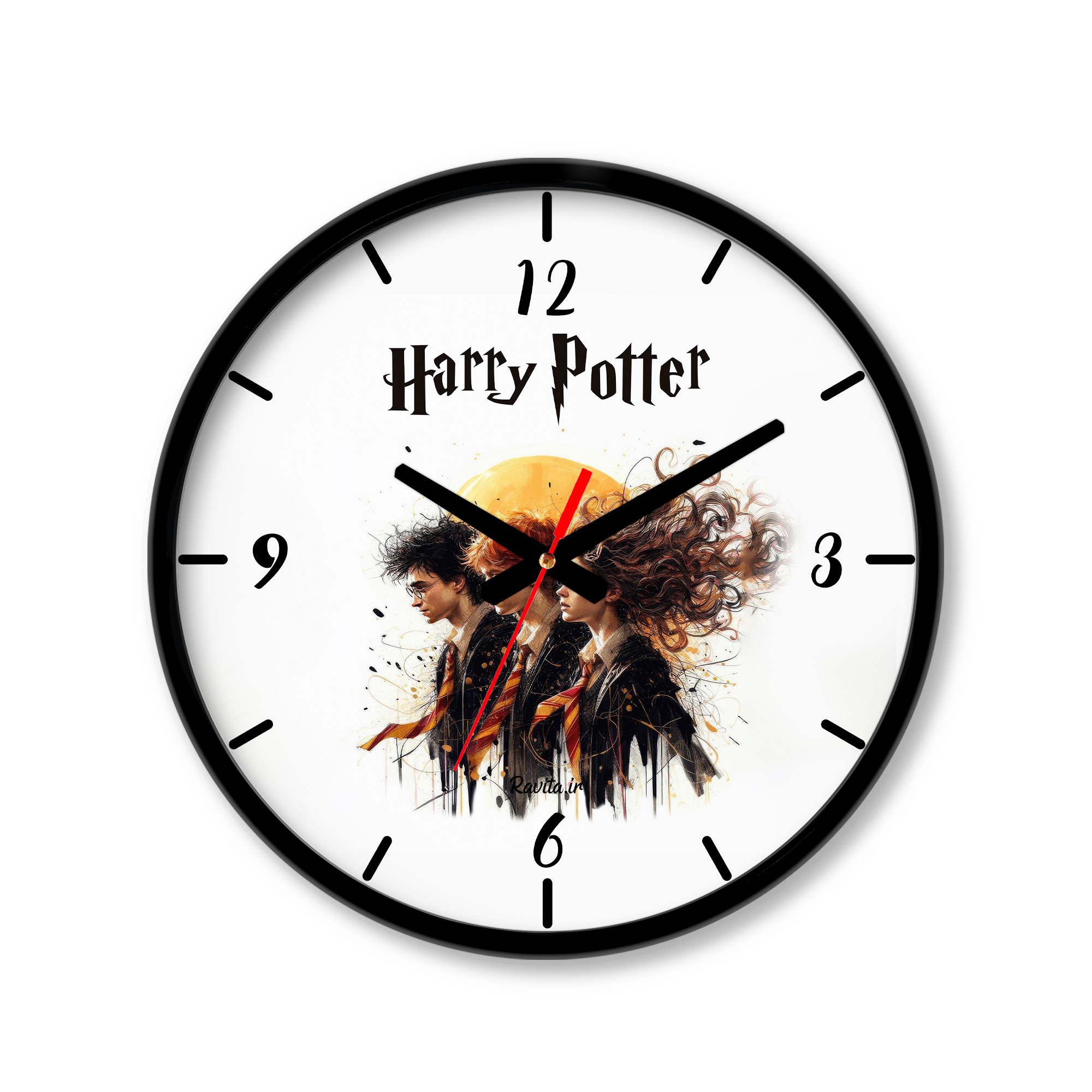 ساعت دیواری کوچک راویتا طرح هری پاتر کد 3623