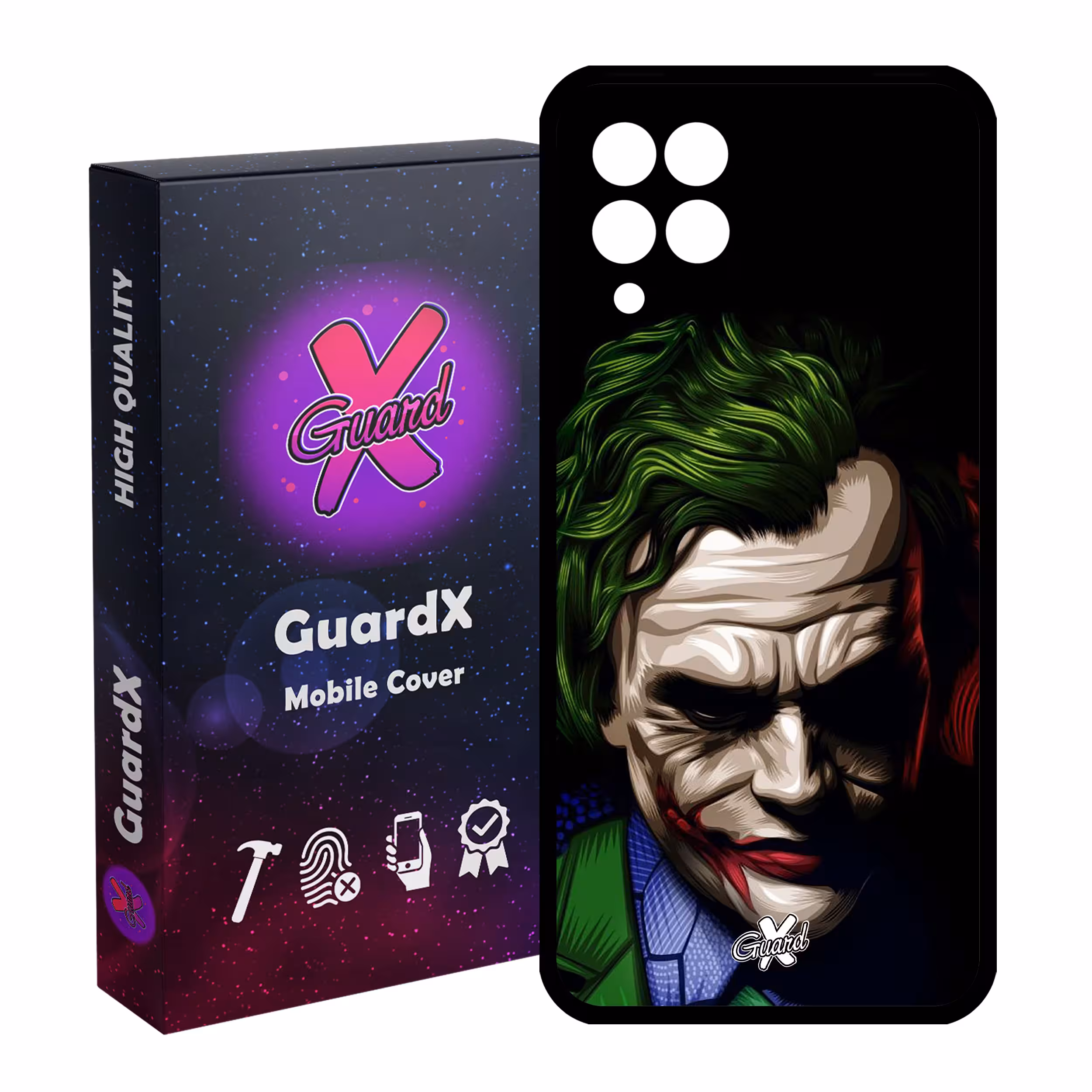 کاور گارد ایکس طرح Joker مدل Glass10109 مناسب برای گوشی موبایل سامسونگ Galaxy A12