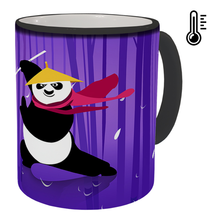 ماگ حرارتی مدل پاندا کونگ فو کار کد 16