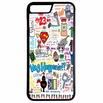 کاور طرح شلوغ کد 7117 مناسب برای گوشی موبایل اپل iphone 7 plus/8 plus