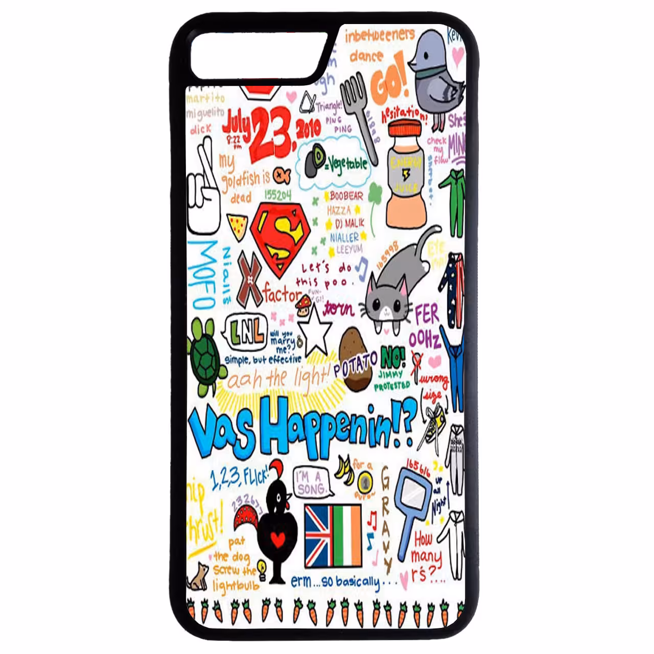 کاور طرح شلوغ کد 7117 مناسب برای گوشی موبایل اپل iphone 7 plus/8 plus