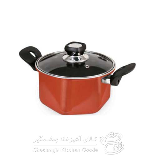 قابلمه شش ضلعی هگزاگن زرساب مدل HG-428 سایز 28