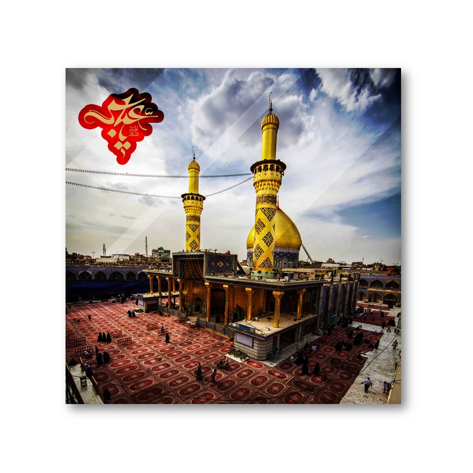 تابلو شاسی طرح حضرت عباس کد 2