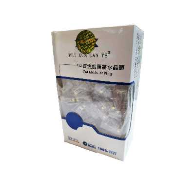 کانکتور Cat6 مدل HR-100 بسته 100 عددی