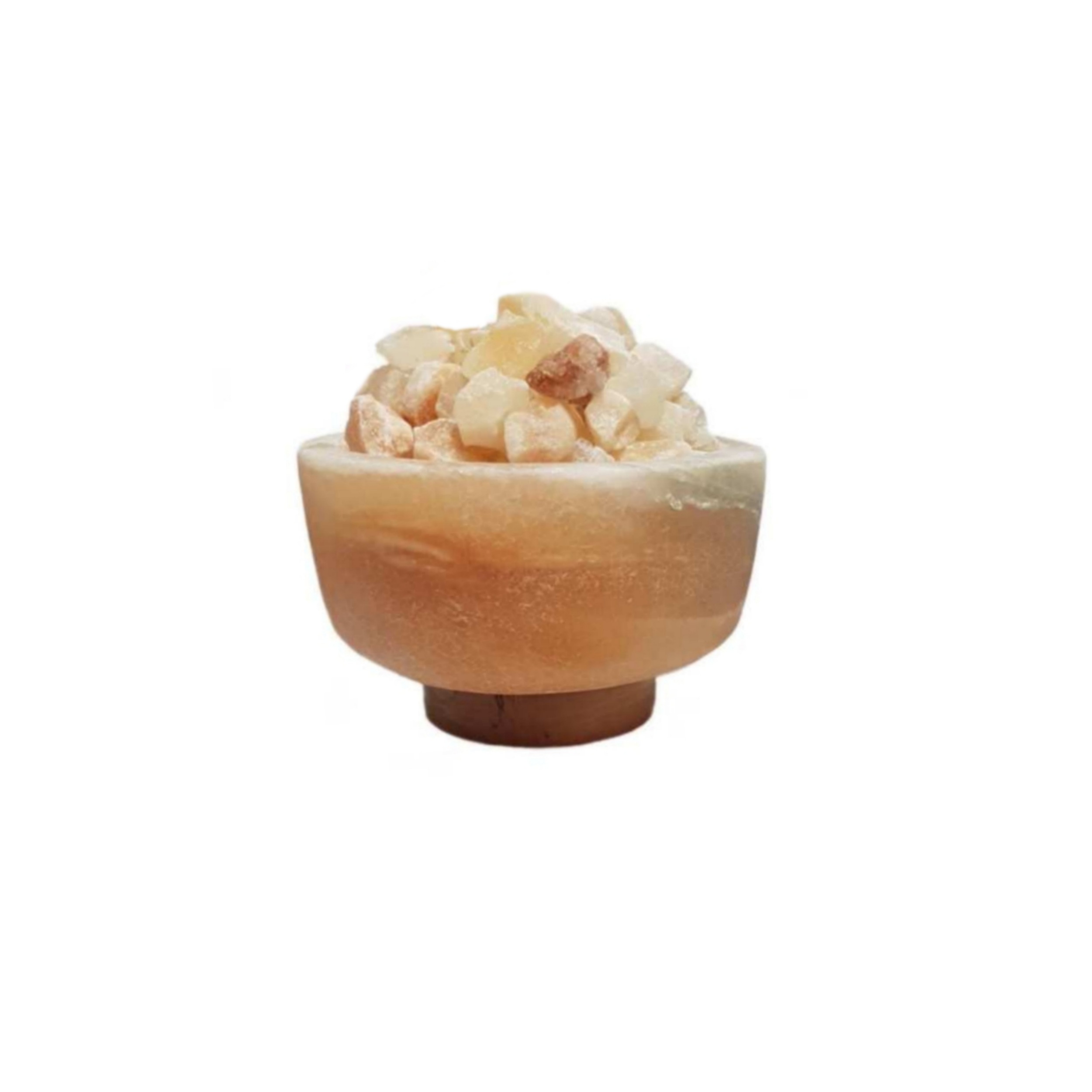 آباژور سنگ نمک مدل کاسه طرح MFB01