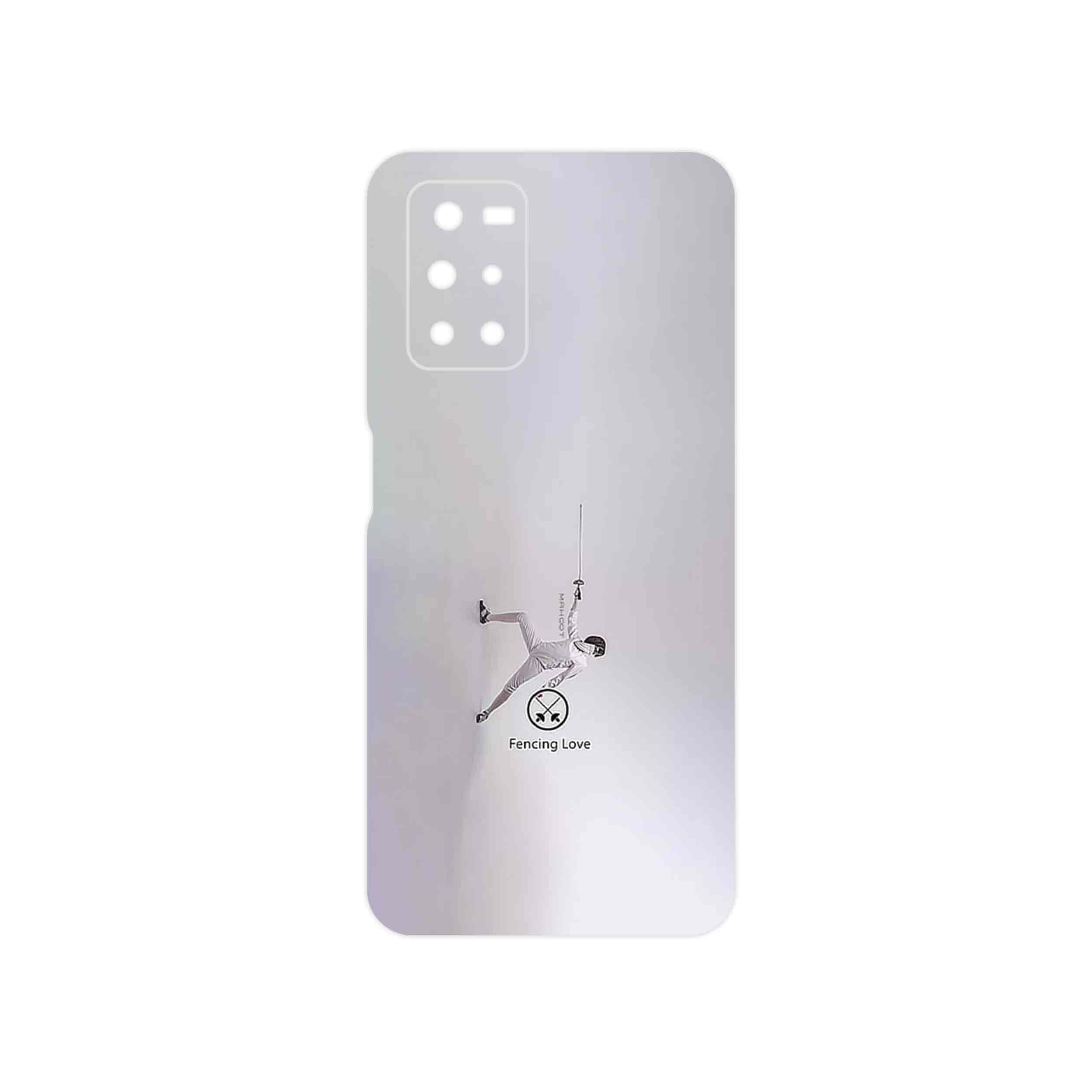 برچسب پوششی ماهوت مدل Fencing مناسب برای گوشی موبایل شیائومی Redmi Note 11 4G