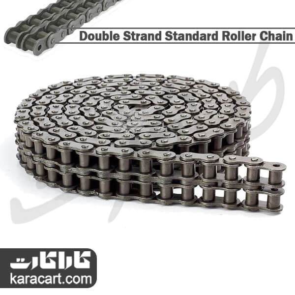 زنجیر صنعتی دو ردیفه (دوبل) شماره 160 ژاپنی 3 متری