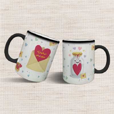 ماگ حرارتی مدل عاشقانه کد 41