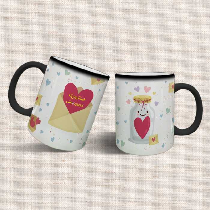 ماگ حرارتی مدل عاشقانه کد 41