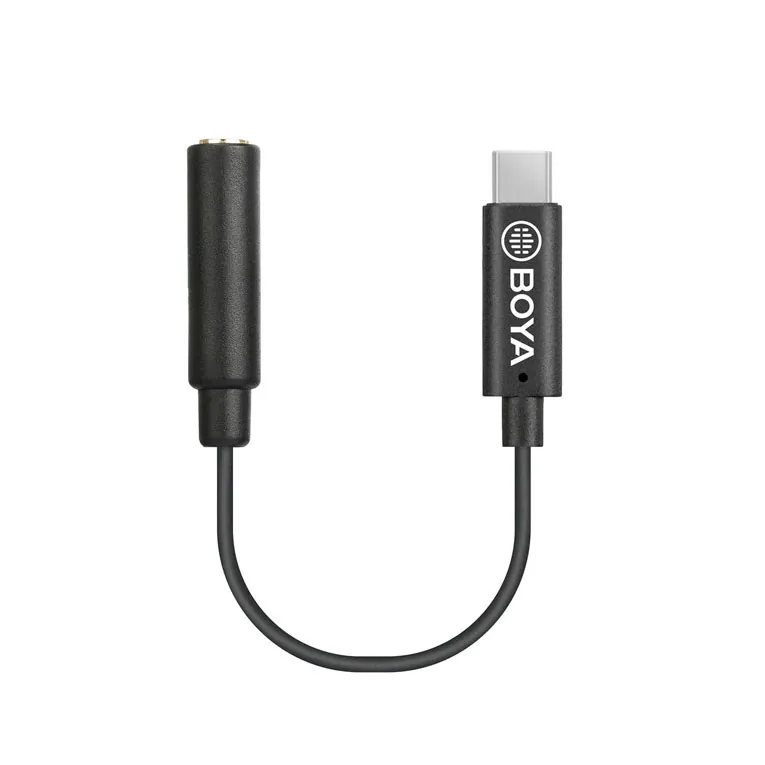 مبدل USB-C به جک 3.5 میلی متری بویا مدل BY-K4