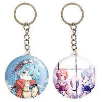 جاکلیدی خندالو مدل رم و رام انیمه ری زیرو ReZero کد 1283412839 مجموعه 2 عددی