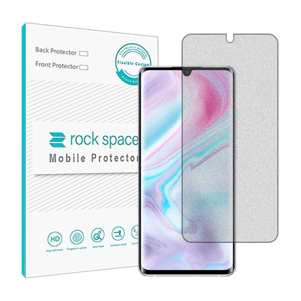 گلس شیائومی Mi Note 10 Pro مدل نانو هیدروژل گیمینگ برند راک اسپیس کد 4071S