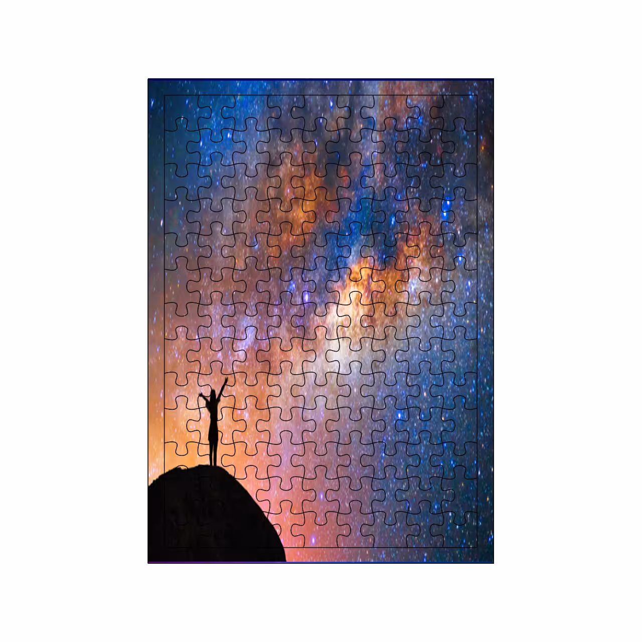 پازل 117 تکه مدل شب کد 1868