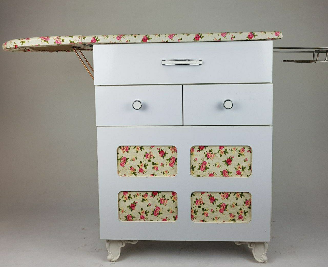 میز اتو و چرخ خیاطی 3 کشو  کد 305 | الین دکور