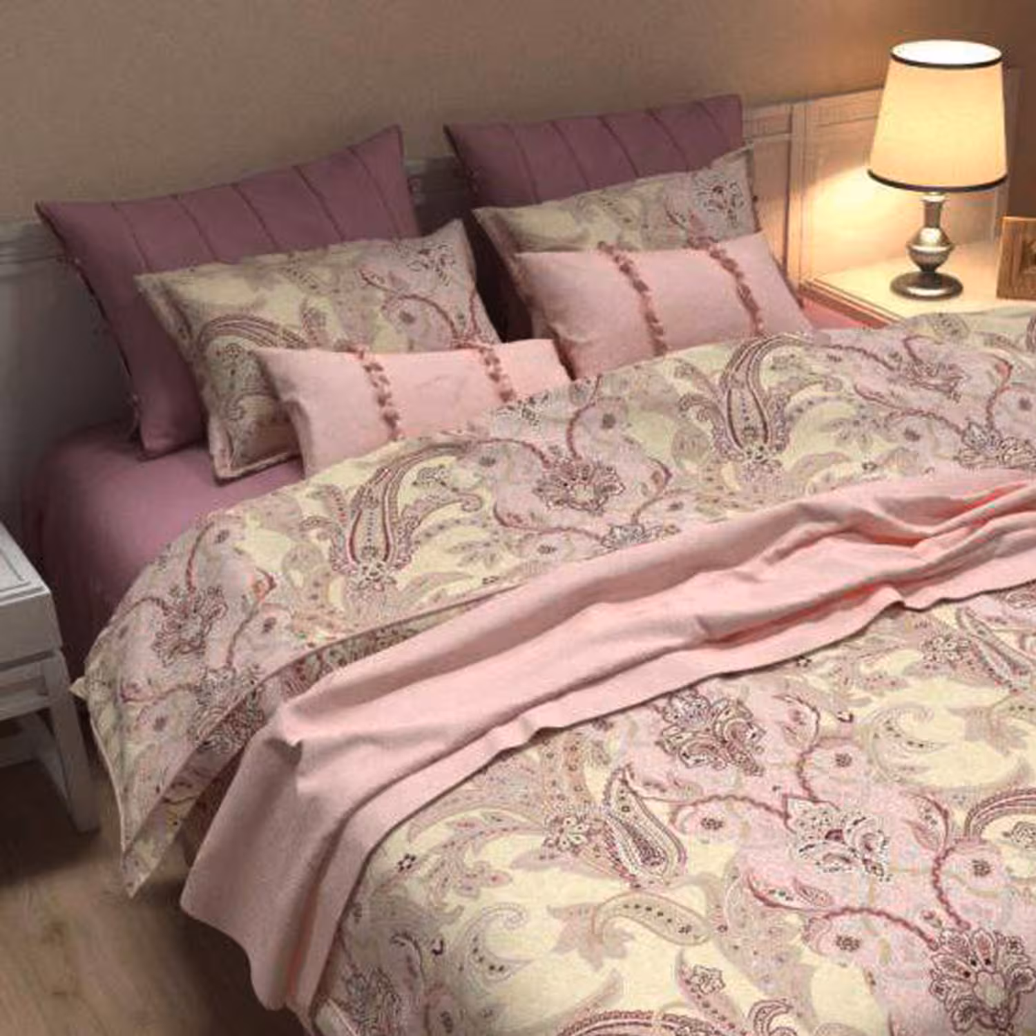 سرویس روتختی سندس مدل افسون کد F295 دونفره 6 تکه