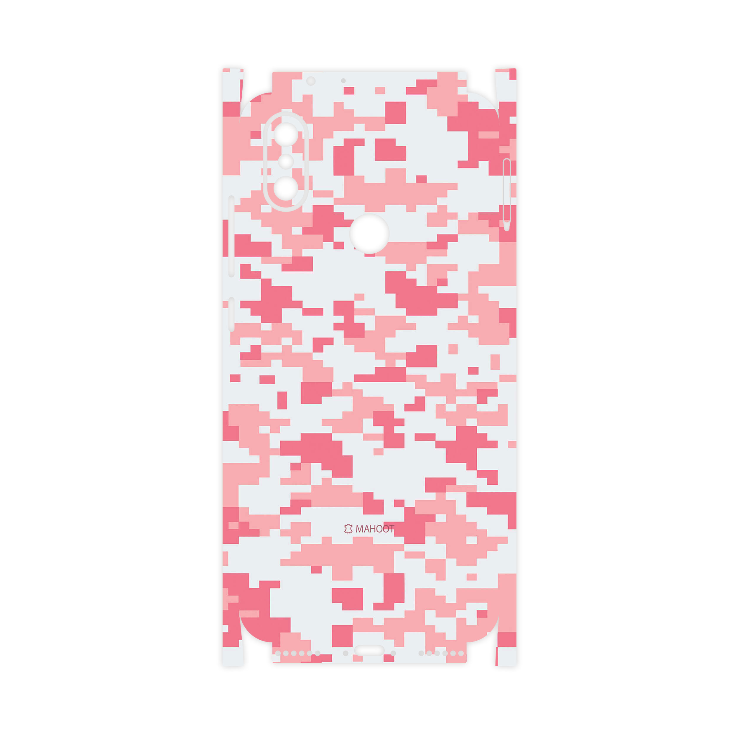 برچسب پوششی ماهوت مدل Army-Pink-pixel-FullSkin مناسب برای گوشی موبایل شیائومی Mi 6X
