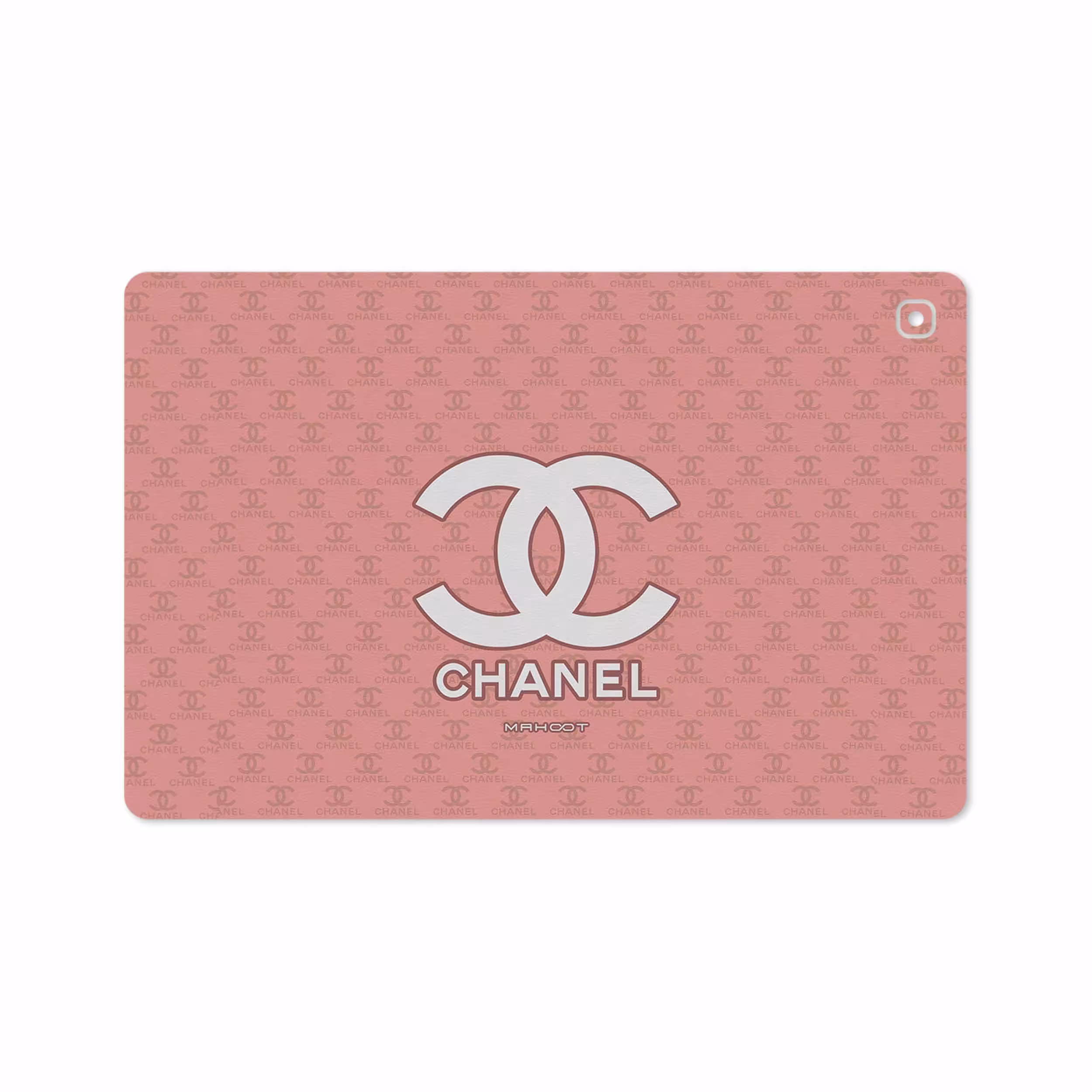 برچسب پوششی ماهوت مدل CHANEL-Logo مناسب برای تبلت سامسونگ Galaxy Tab S5e 10.5 2019 T725