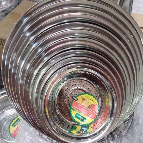 آبکش و لگن 6تایی باهم  